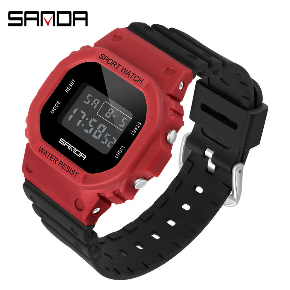 Sanda Men Women's Watches Outdoor Waterproof Led Digital Watch For Female Clock Ladies Sport Wristwatch Relogio Feminino-image-OPC-PBTBBZF-NEW