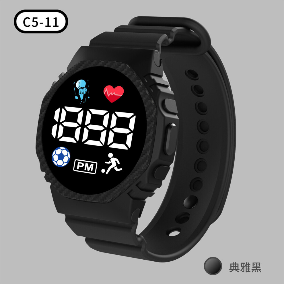 Sports Digital Wristwatches For Children Waterproof Smart Watch For Kids Led Display Watches Girls Boys Student Clock Multicoloured 885653400762