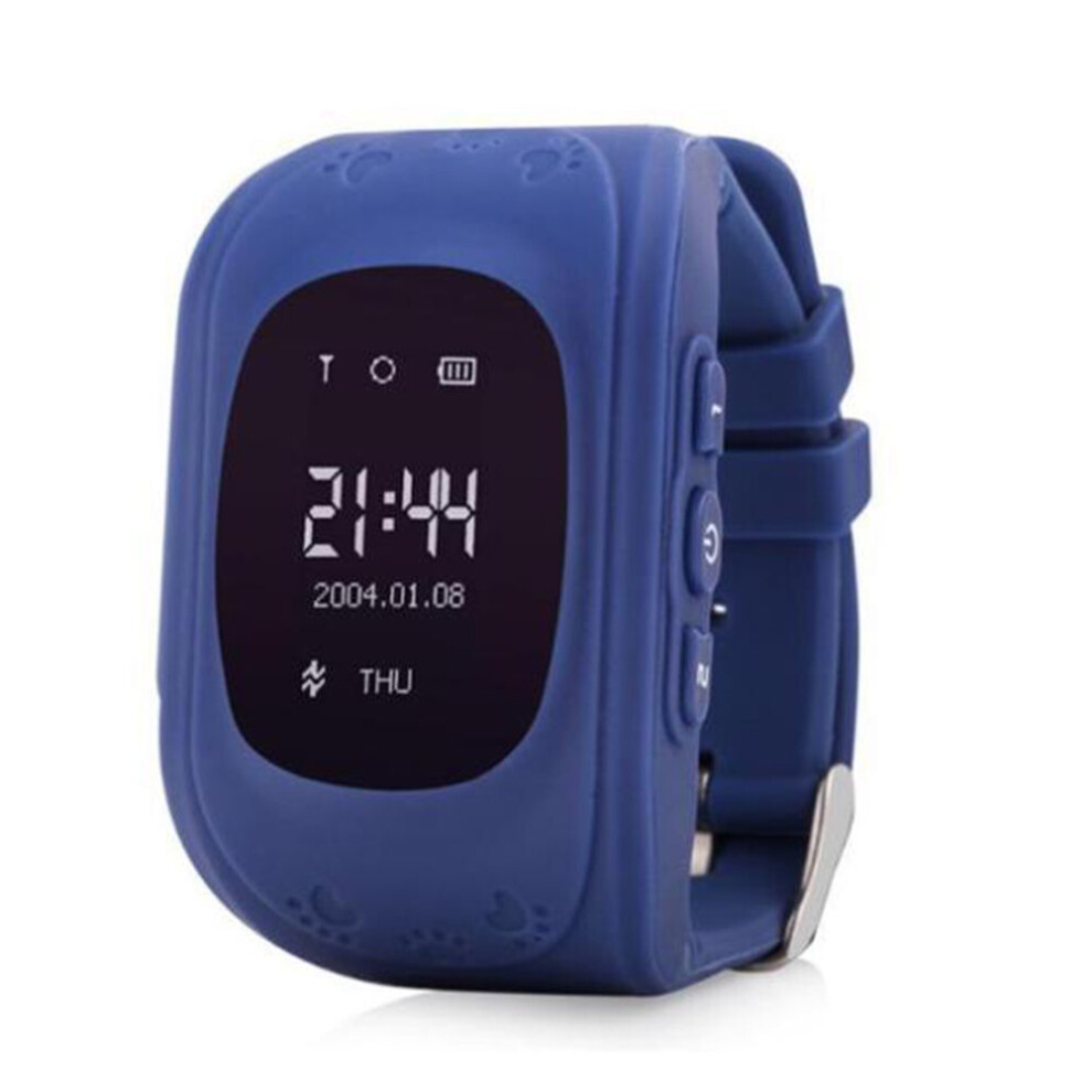 Children Kids Boys Girls Anti-Lost Smart Watch Gps Locating Tracker Sos Call Wristwatch Multicoloured 885653355437