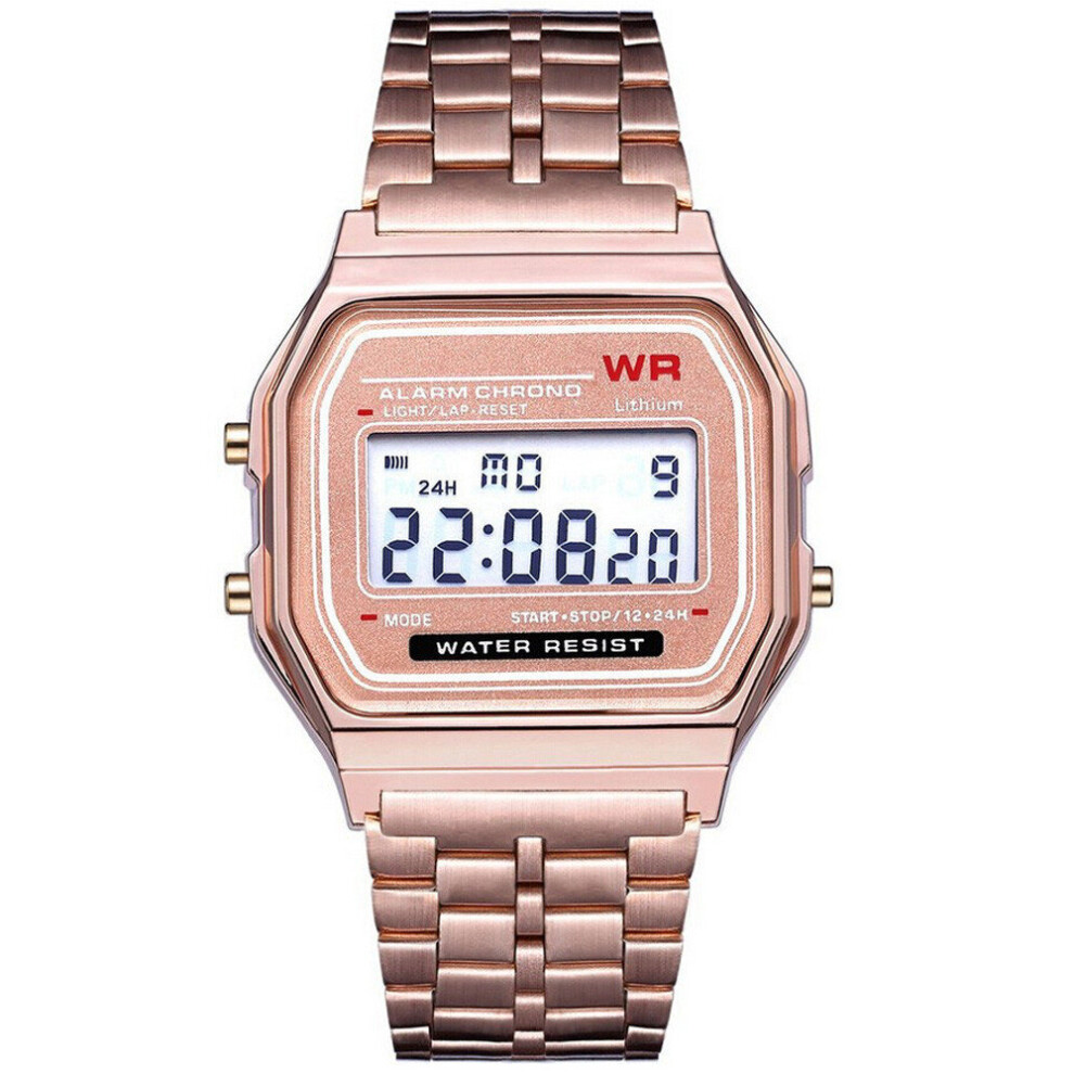 Led Digital Life Waterproof Quartz Wrist Watch Dress Golden Wrist Watch Women Men Watch Men ???? ??????? Erkek Kol Saati-image-OPC-PBTBGF9-NEW
