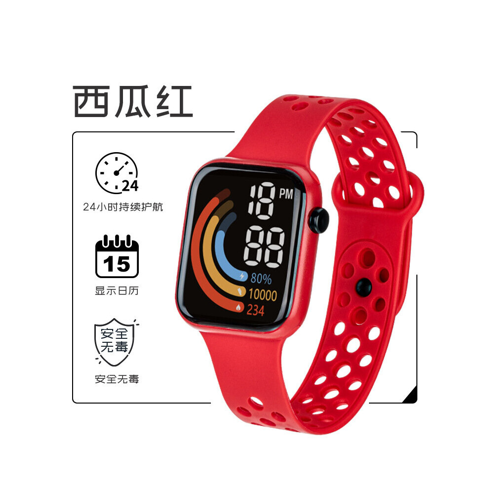 Silicone Kids Smart Watch Electronic Smart Clock Waterproof Smart-Watch For Boys Girls Students Digital Wristwatch Waterproof Multicoloured 885653362398