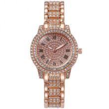 Full Crystal Watch For Women Rose Ladies Wrist Watches Female Quartz Diamond Wristwatch
