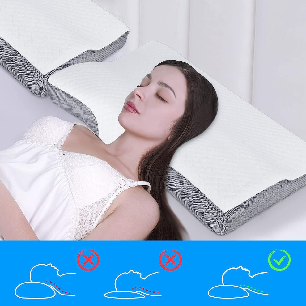 Firm contour clearance pillow