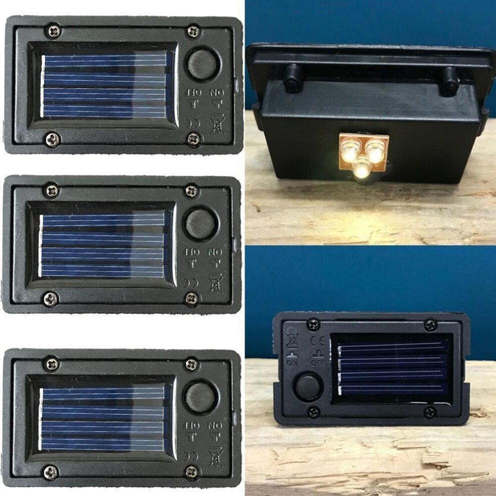 Replacement Garden Solar Powered LED Light Boxes for Solar Decorative Lights