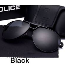 ( Black 02) Men's HD Polarized PL Sunglasses With Box Classic Driving Glasses