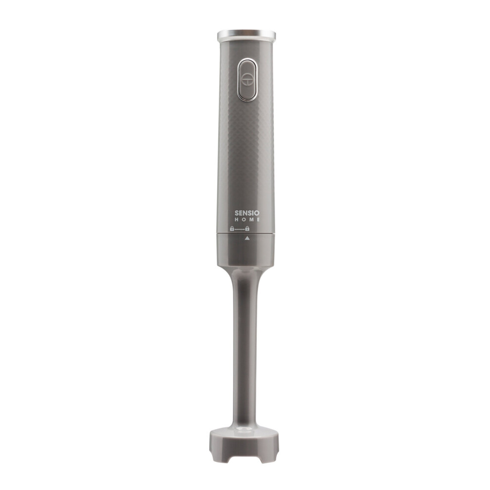 Sensio Home Hand Blender Cool Grey 200W Stick Immersion Food Processor