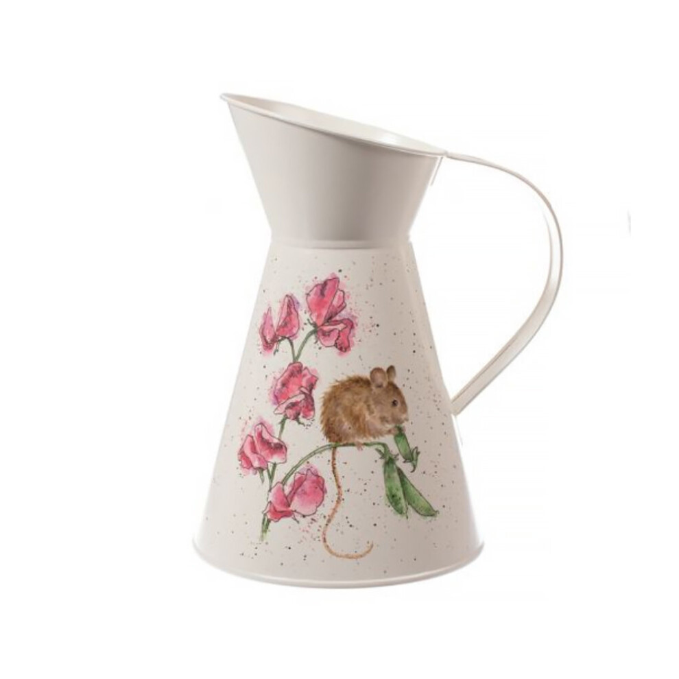 The Pea Thief' Mouse | Flower Jug Vase | Home Decor & Gift | Wrendale Designs