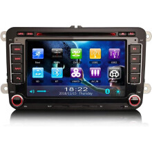 GPS Satnav BT Car Stereo For VW Passat Golf 5/6 Tiguan Polo Caddy EOS Seat Skoda