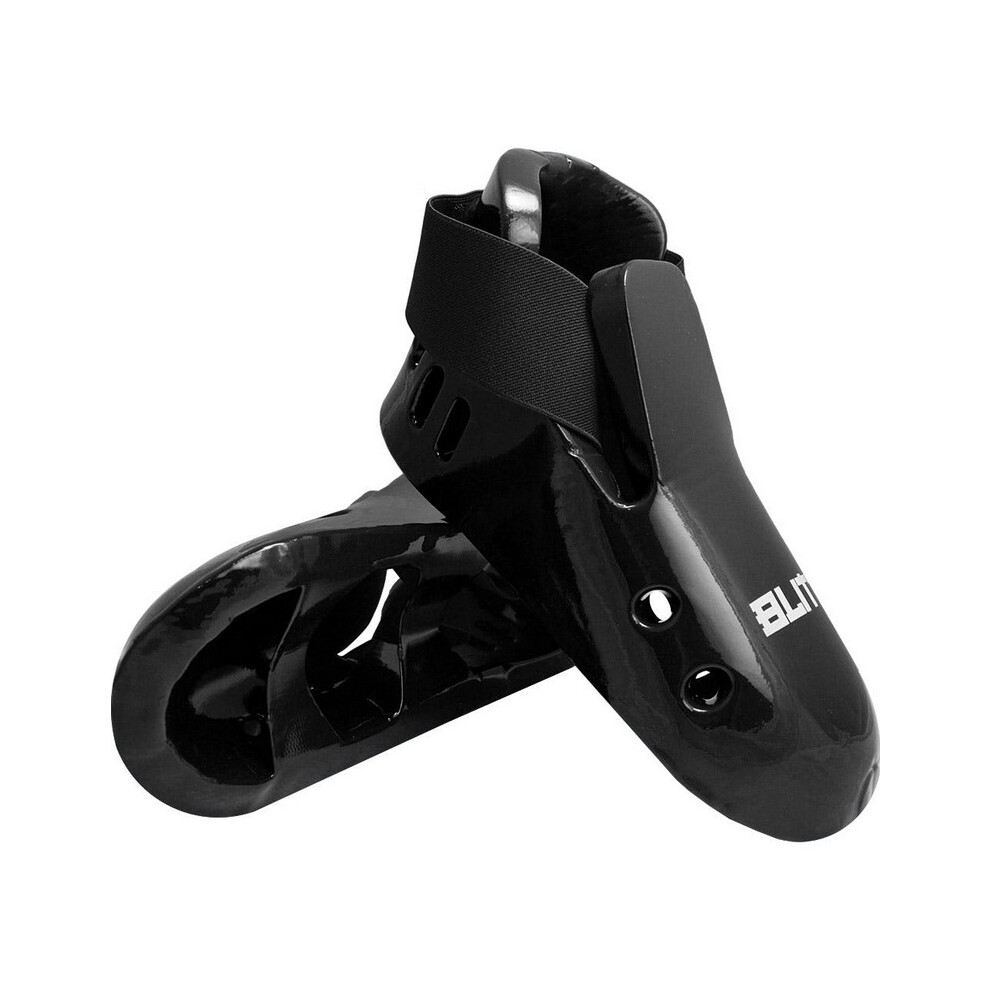 (Black, 2XS) Blitz Sports Dipped Foam Foot Guards