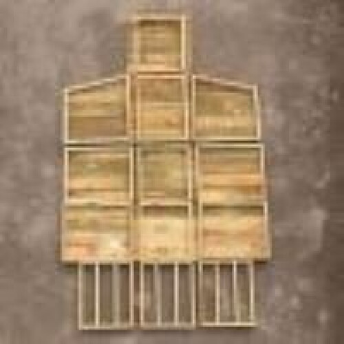 Wooden Recycling Bin Store for 3 Bins 2