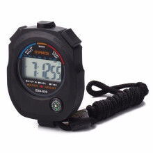 Life Waterproof Digital LCD Stopwatch Chronograph Timer Counter Sports Alarm Erkek Kol Saat Sewing Knitting Ring Finger Counter