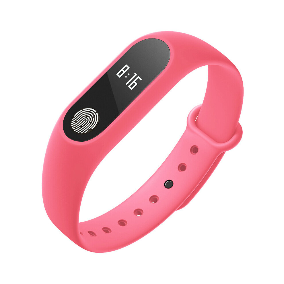 Smart Watch Band Women Fitness Tracker Sports Watches Heart Rate Blood Pressure Monitor Health Smart Wristband Wristwatches Pink 885653489781
