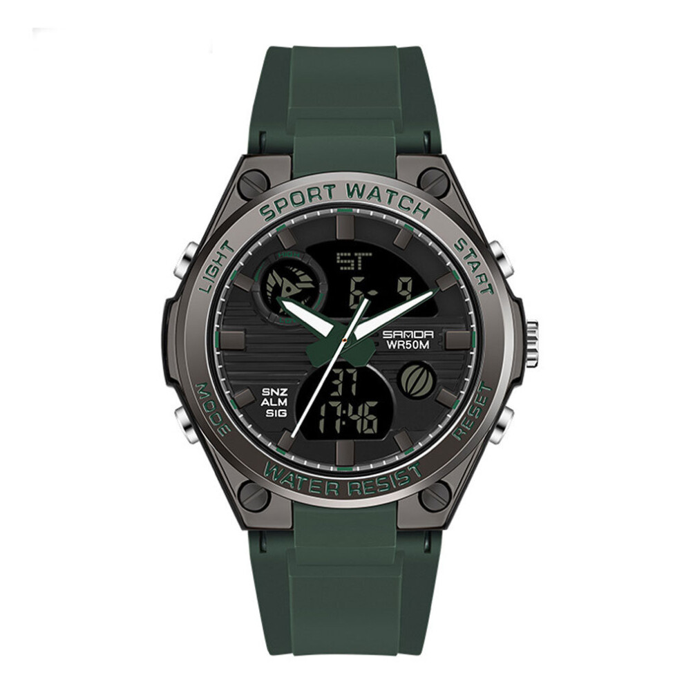 Japanese Movement Watch for Women's Quartz Waterproof Multifunctional Led Digital Silicone Outdoor Sports Wrist Watches Relogio-image-OPC-PBTBZC8-NEW