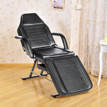 Massage Table Adjustable Bed Couch Beauty Salon Spa Tattoo Chair Black