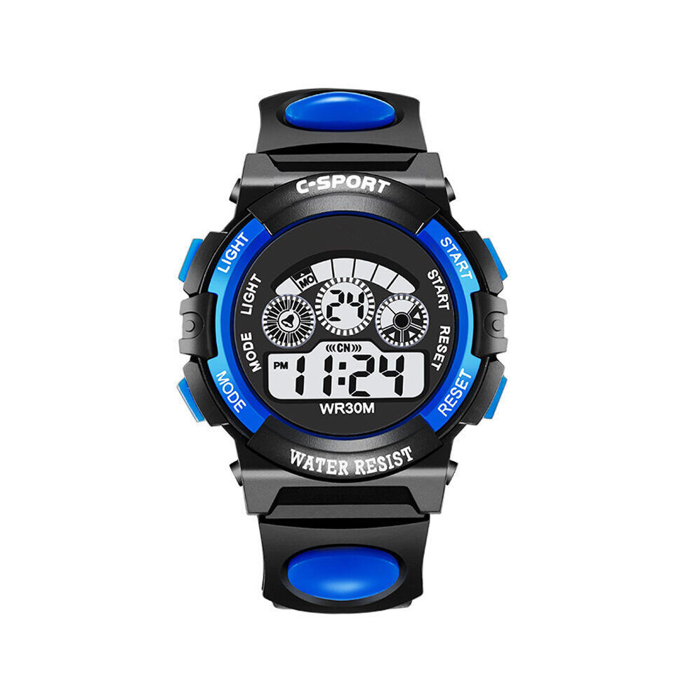Electronic Watch for Boys Girls Children Luminous Dial Military Sport Watches for Kids Waterproof Multi-function Digital Watch-image-OPC-PBTC2DZ-NEW