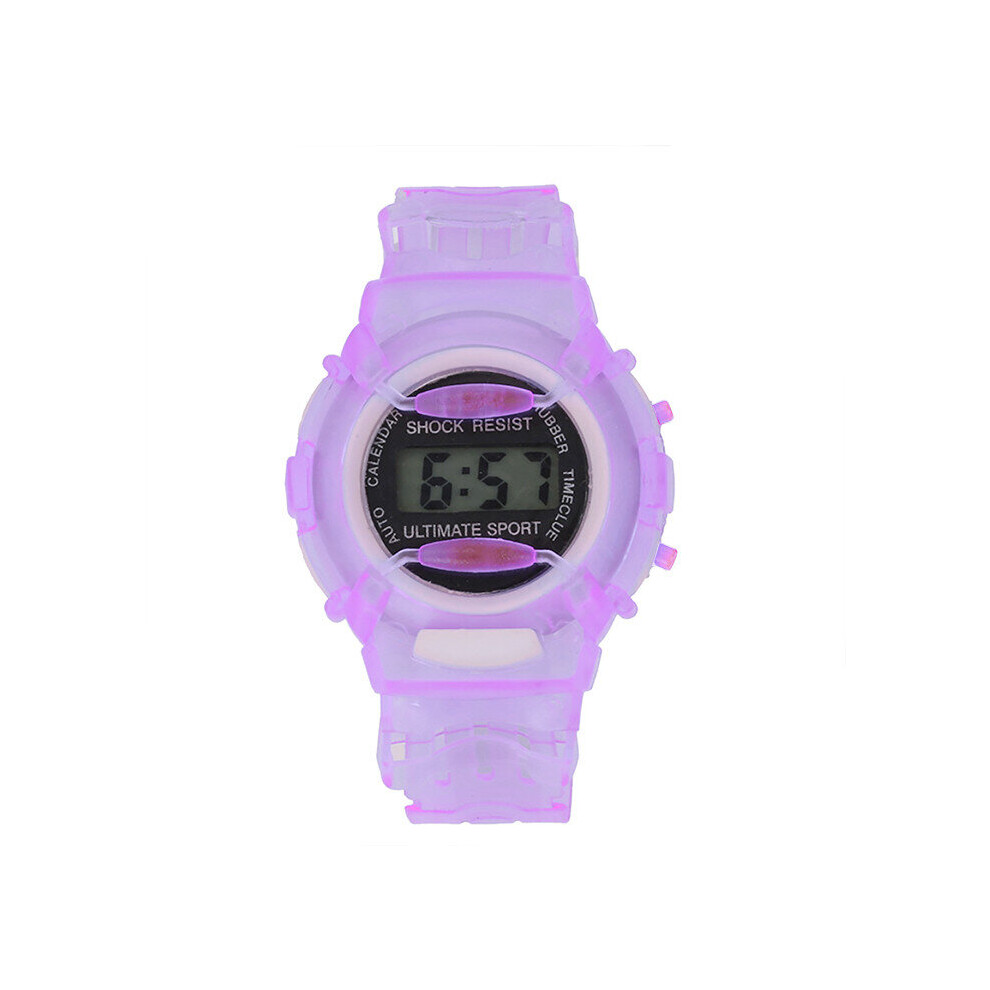 Girls Watch Purple Wrist Boys Students Digital Children Waterproof Sport Kid's Smart Watch for Kids Girls Smart Watch Kids Girls-image-OPC-PBTC2K6-NEW