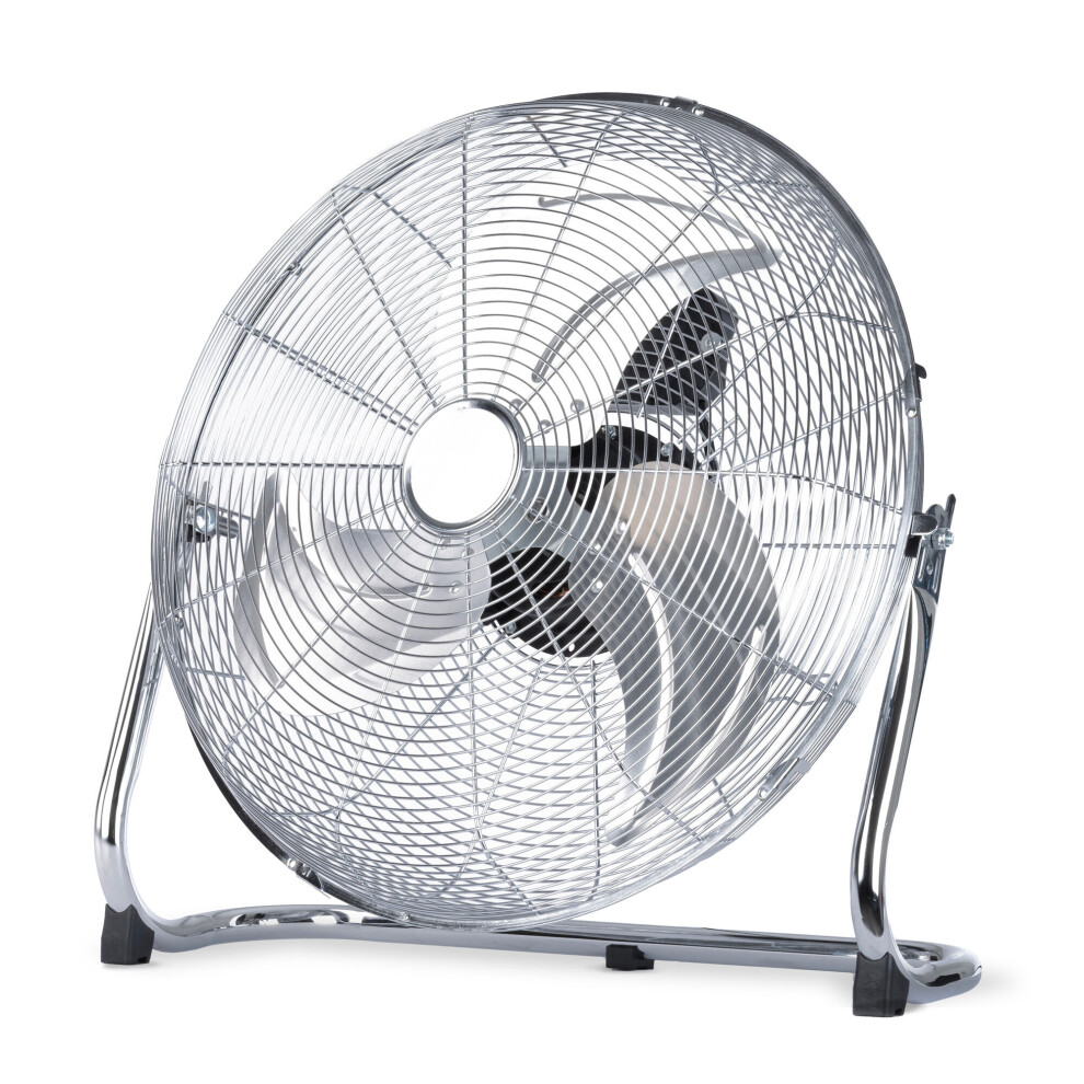 18" Chrome High-Velocity Fan