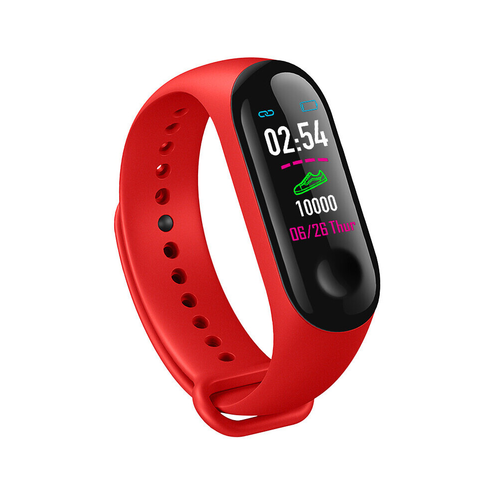Sport Bracelet Smart Watch Men Women Smartwatch For Android Ios Fitness Tracker Electronics Smart Clock Smartband Wristwatch Red 885653491807