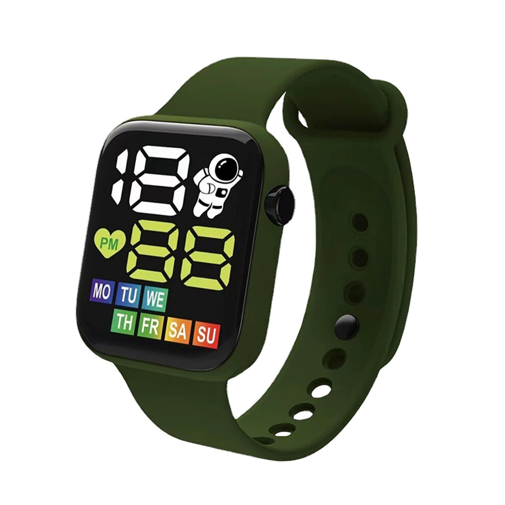 Multi-Color Smart Watch For Kids Boy Girl Sports Bracelet Led Digital Wrist Watches Children's Smartwatch Waterproof Multicoloured 885653529463