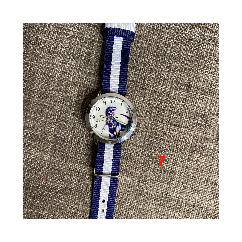 Children's Watch Nylon Strap Sweat Proof Primary School Boys and Girls Casual Sports Quartz Watches Christmas-image-OPC-PBTC6KJ-NEW