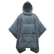 Therm-a-Rest - Honcho Poncho - blauw Geweven Print - Outdoor deken