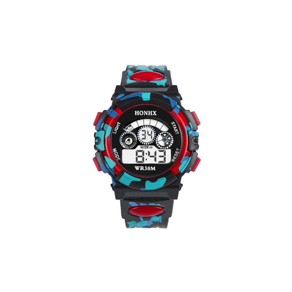 Electronic Watches Outdoor Multifunction Waterproof Kid Child/Boy's Sports Watch Waterproof Multi-function Digital Watch-image-OPC-PBTC6WR-NEW