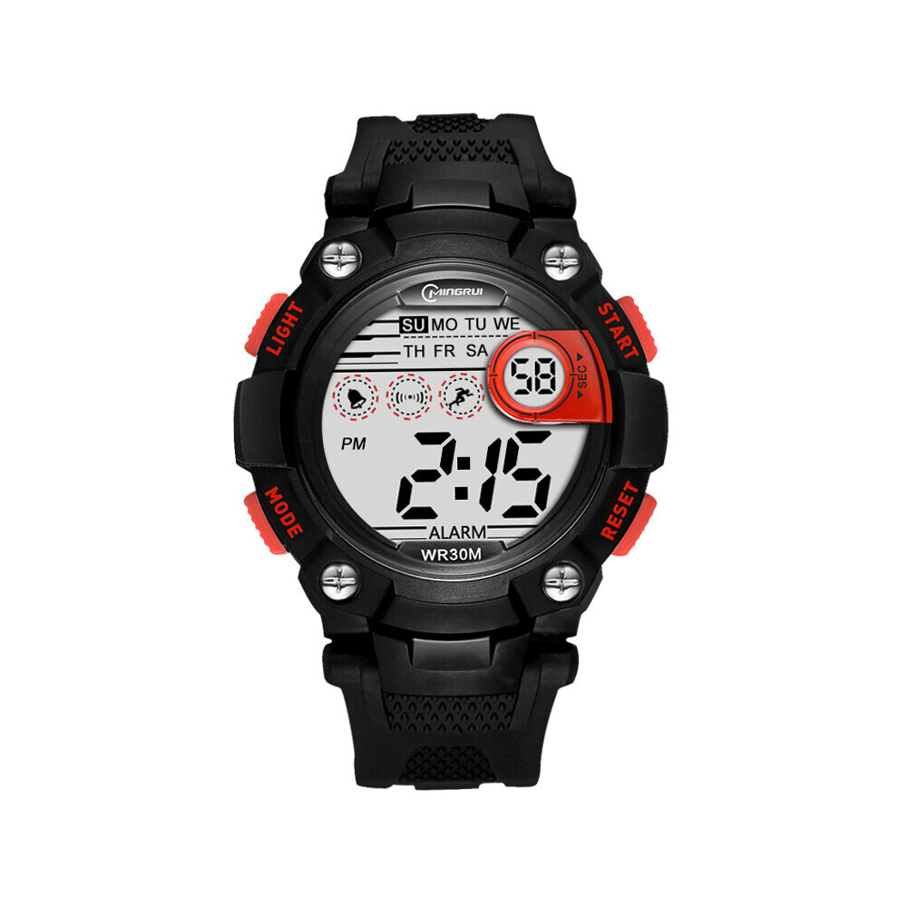 Sport Watches For Child Digital Wristwatch Warerproof Hand Clocks Boys Luminius Week Time Teen Men Rubber Hour Students Gift-image-OPC-PBTC7ZT-NEW