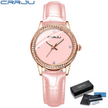 Women Watches Top Wrist watch relogio feminino Clock for Women Leather Ladies Quartz Ladies Wristwatch
