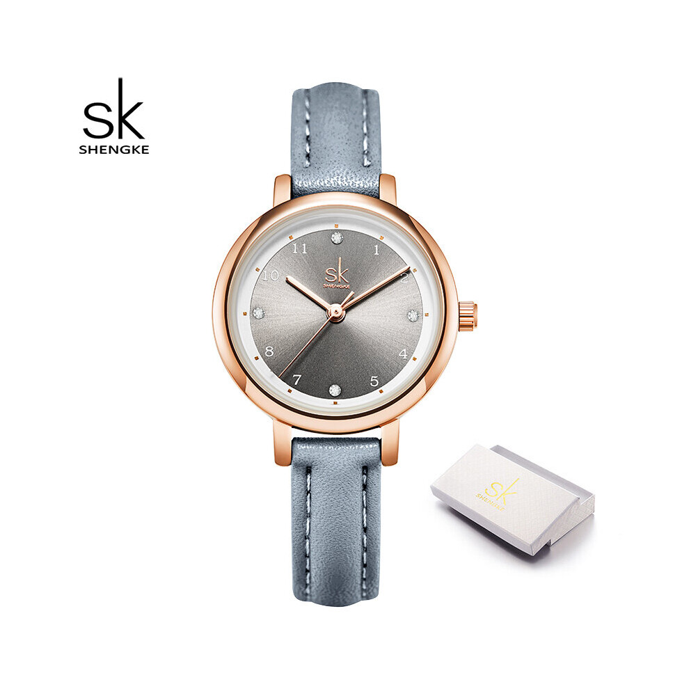 SHENGKE Watches Women Casual Watches Ladies' Small Dial Quartz Clock Dress Wristwatches-image-OPC-PBTC99B-NEW