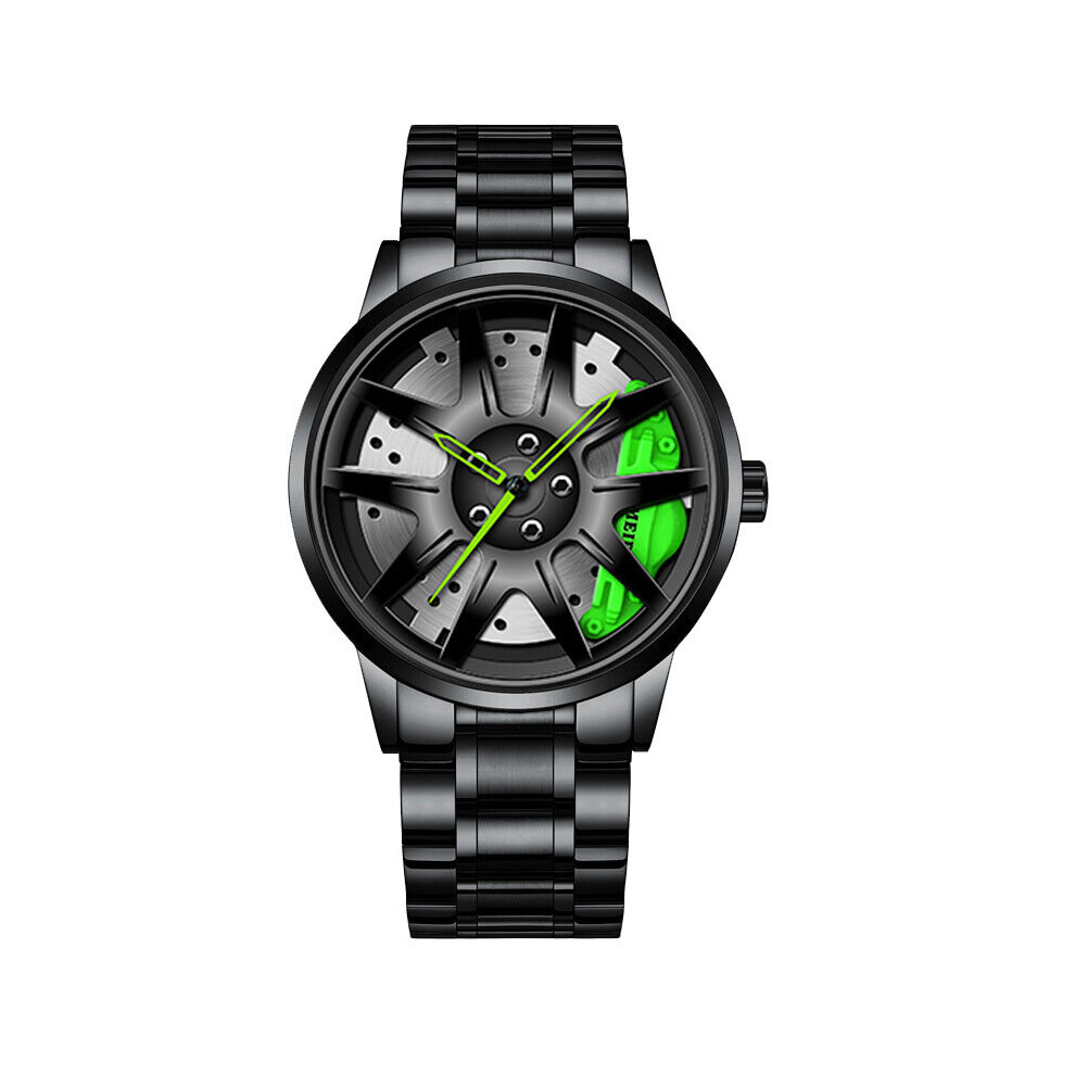 Automatic Non Mechanical Watch Men s Car Wheel Quartz Watch Student Watch Business Watch Watches for Men