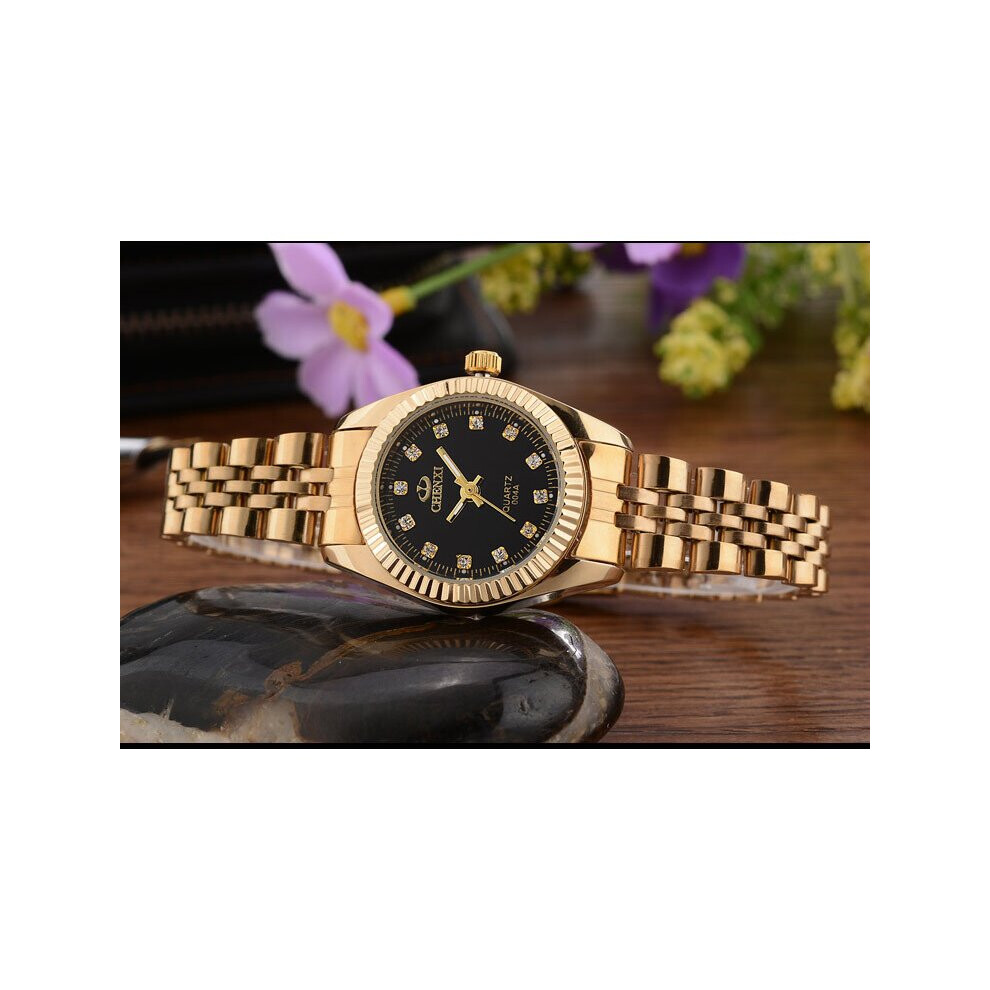 CHENXI Top Women Watches Yellow Watches Woemn Crystal Watches Business Watch relogio feminino uhr damen-image-OPC-PBTC9QS-NEW