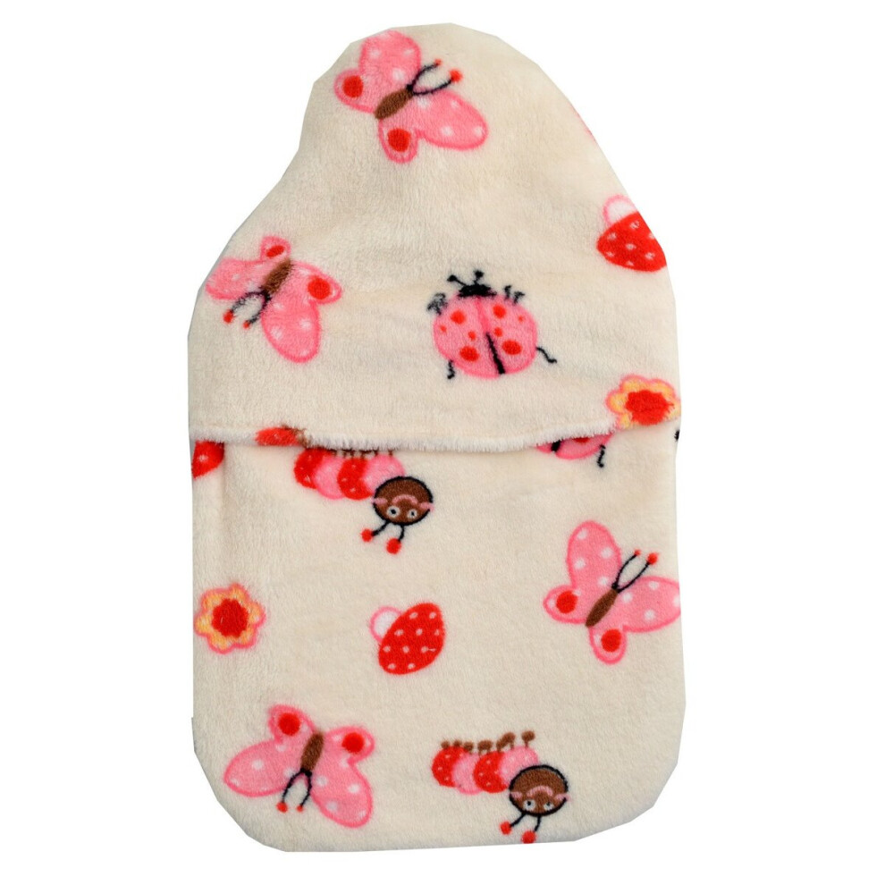 Bugs & Butterflies Fleece 2L Hot Water Bottle