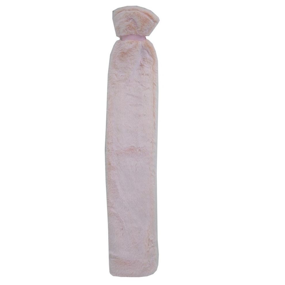 Vagabond Baby Rose Pink Faux Fur Long Hot Water Bottle