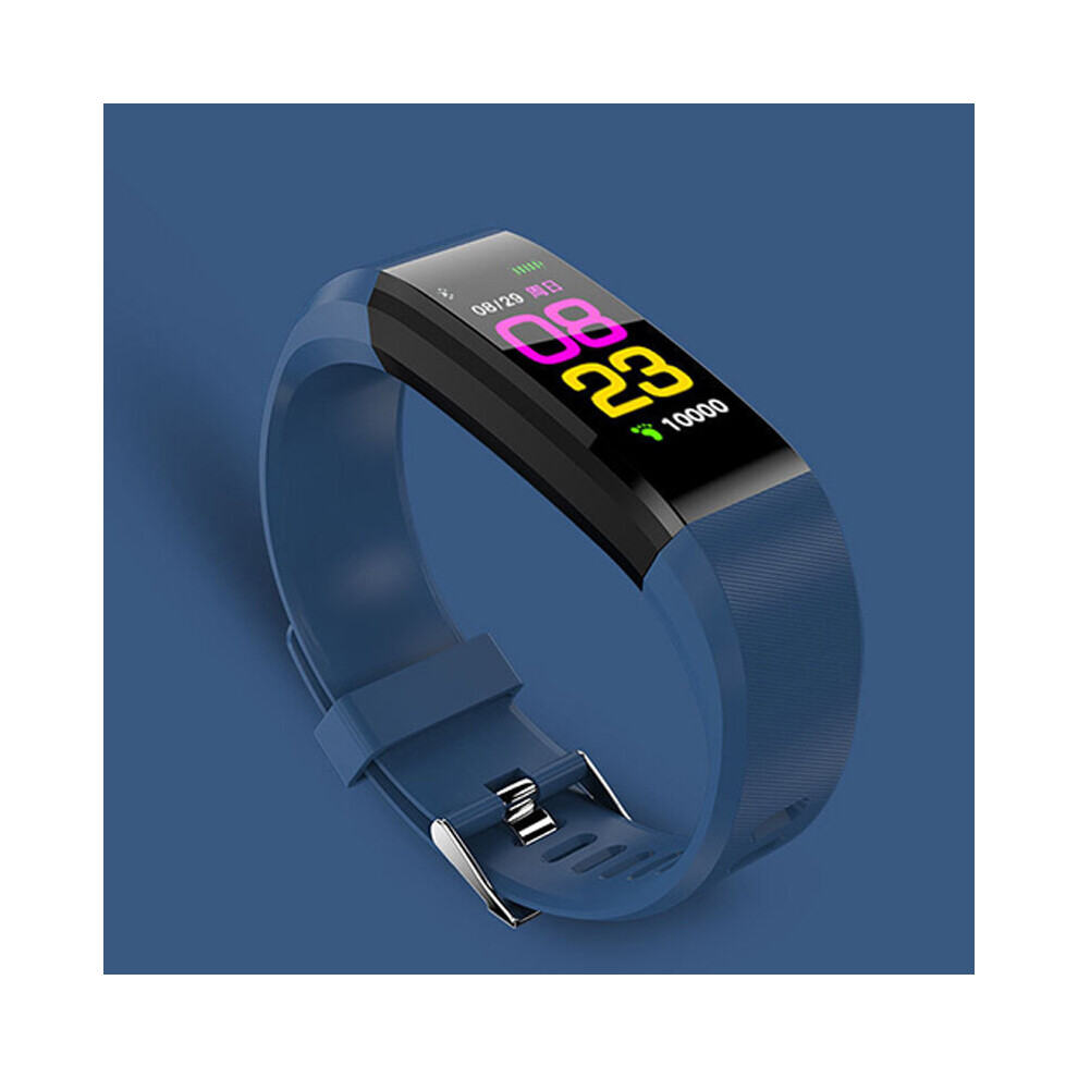 Smart Watch Men's And Women's Heart Rate Monitor Pedometer Sports Smart Watch Message Reminder Waterproof Bracelet Multicoloured 885653499087