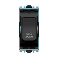 MK K4896WCBLK Grid Plus Grid Switch 20 amp DP marked wine cooler