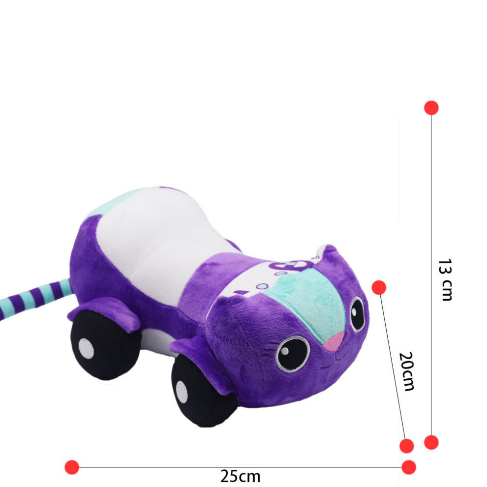 Xcsgsra (Car Cat-25Cm) Gabby's Dollhouse Kids Plush Toy Stuffed Dolls Uk