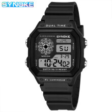 Digital Watches Sport 3ATM Waterproof StopWatch Hourly Reminder Calendar LED Blacklight