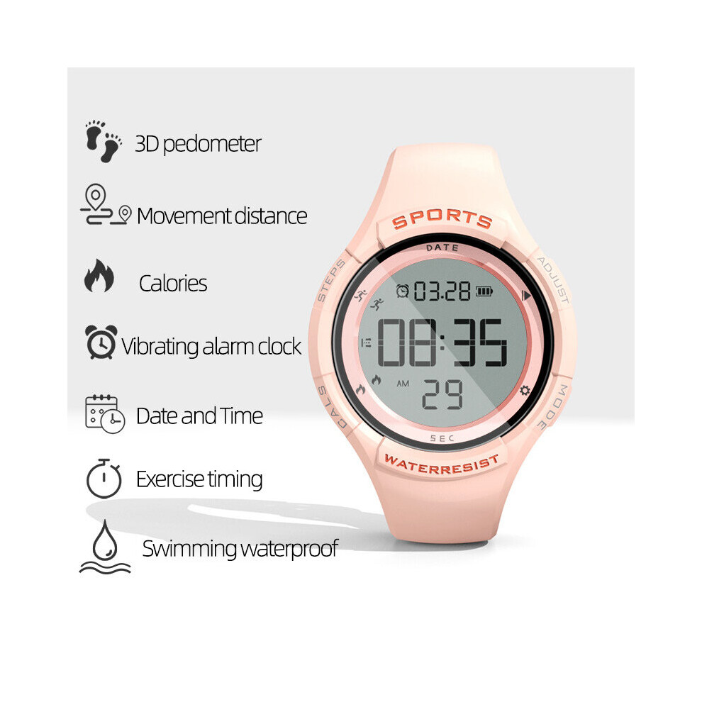 Women's Multicoloured Smartwatch Sport Calories Pedometer Waterproof Fitness Wristwatch Electronic Clock Men Smart Watch Relogio Feminino