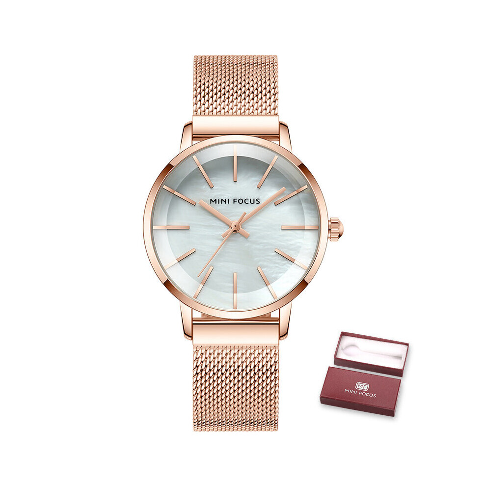 MINI FOCUS Women Watches Casual Quartz Ladies wrist watch Steel strap Waterproof Clock Relogio Feminino-image-OPC-PBTCJ89-NEW