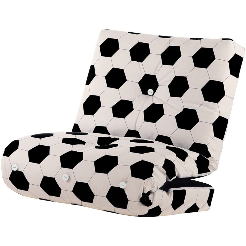 (FBBLACK    ) 1 Seater Fibre Filled Futon Mattress-image-OPC-PBTCH8K-NEW