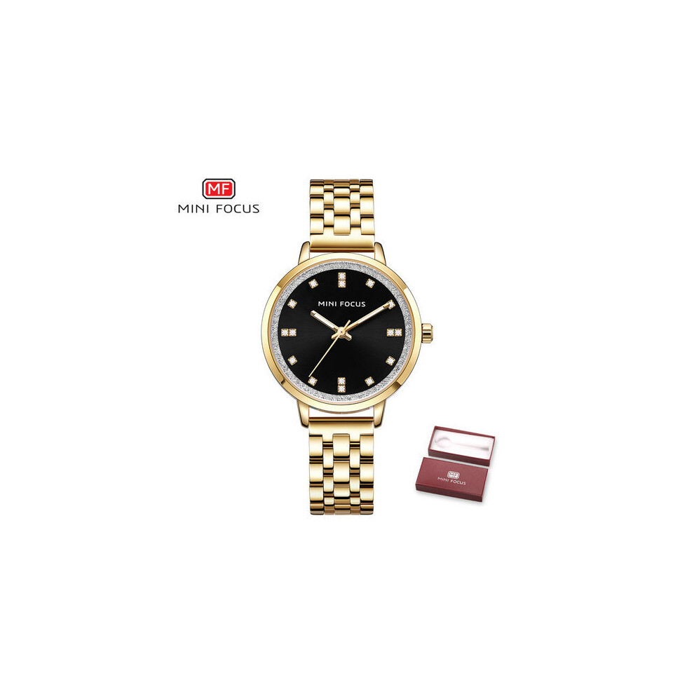 MINI FOCUS Ladies Quartz Watch Crystal Purple Dial Metal Strap Classic Dress Womens Watches Top-image-OPC-PBTCRDN-NEW