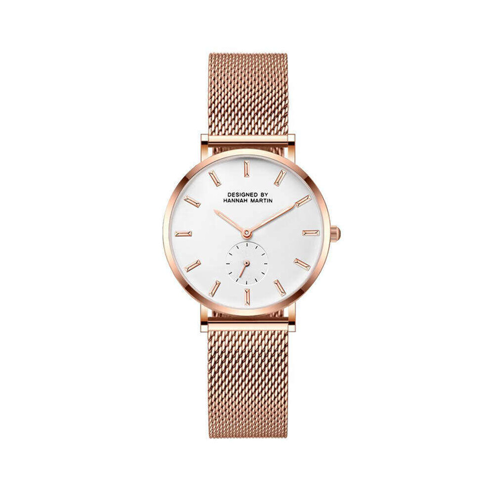 Rose Women Watch Quartz Japan Clock Ladies Wrist Watches Waterproof Passing standards a Box-image-OPC-PBTCRRD-NEW