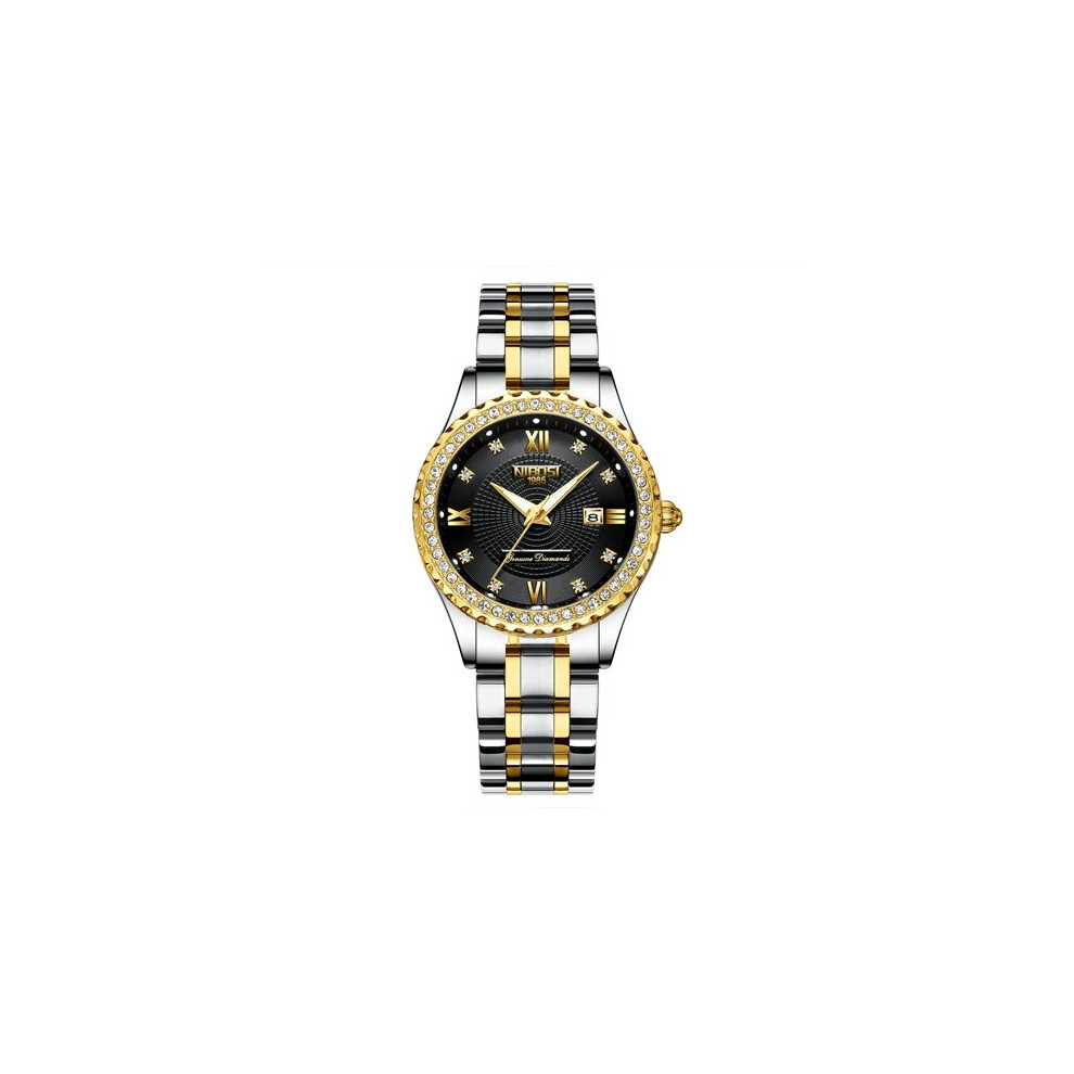 Couple Watch Women Men Crystal Quartz Wrist Watches Clock Week Date Montre Femme Relogio Feminino-image-OPC-PBTCSVD-NEW