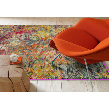 (Digital, Small 80x150 cm (2'6"x5')) Colores Rug for Living Room Bedroom Bright Multi Colours Modern Abstract Rug