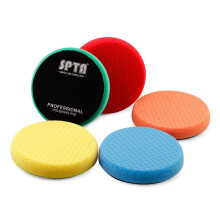 Polishing Pads, 5Pcs 125Mm/5" Polishing Sponge Buffing Kit For Car Polisher Bumper/For Ro/Da Dual Action Polisher Buffing