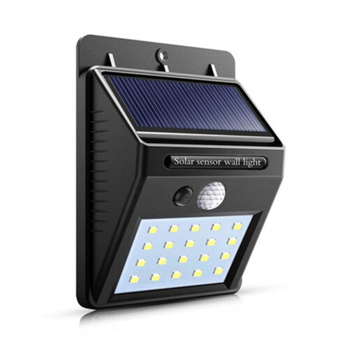 2-Pack Solar Outdoor Wall Lights with Motion Sensor, 3 Modes, IP65 Waterproof, Easy Install 1