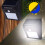 2-Pack Solar Outdoor Wall Lights with Motion Sensor, 3 Modes, IP65 Waterproof, Easy Install 6