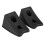 2 Pcs Car Wheel Chocks, Heavy Duty Non-Slip Rubber Block, Tire Slip Stopper Wheel Alignment Block For Caravan, Motorhome, Trailer, Truck 2