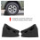 2 Pcs Car Wheel Chocks, Heavy Duty Non-Slip Rubber Block, Tire Slip Stopper Wheel Alignment Block For Caravan, Motorhome, Trailer, Truck 4