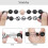 Bracelet Keychain Wristlet, Silicone Bead Key Ring Bracelet for Women 4